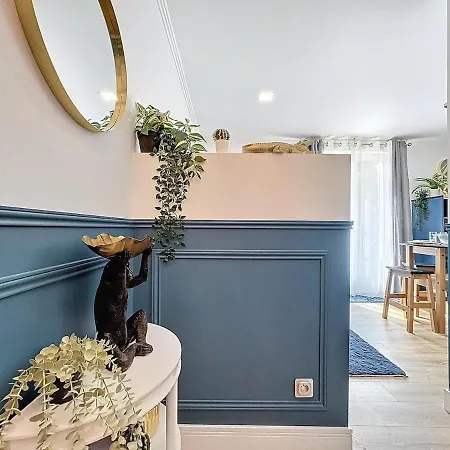 L'azur- Jardin Prive 아파트 *